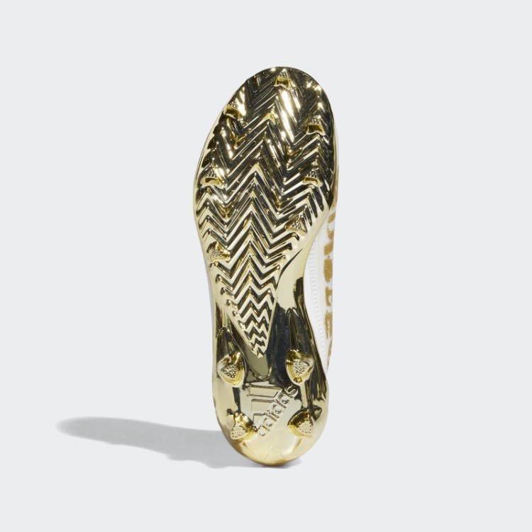 Moda Adidas Adizero Chuteiras Ouro Metálico