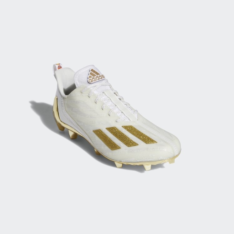 Moda Adidas Adizero Chuteiras Ouro Metálico