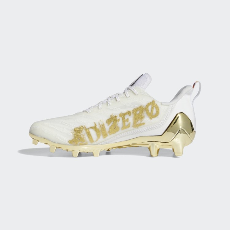 Moda Adidas Adizero Chuteiras Ouro Metálico