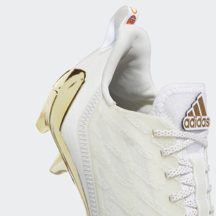 Moda Adidas Adizero Chuteiras Ouro Metálico
