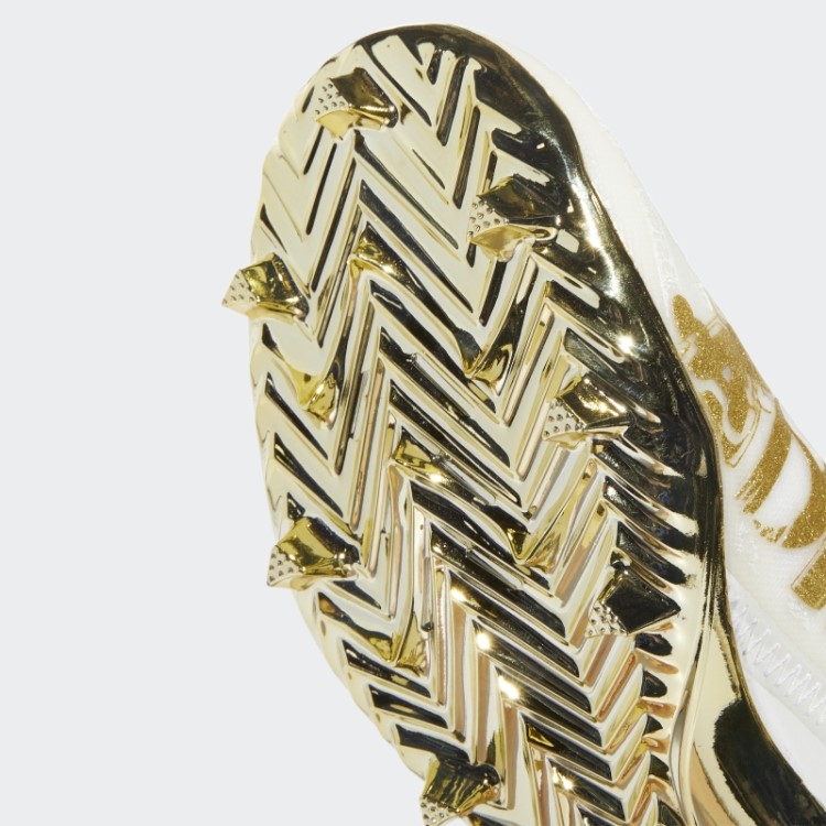 Moda Adidas Adizero Chuteiras Ouro Metálico