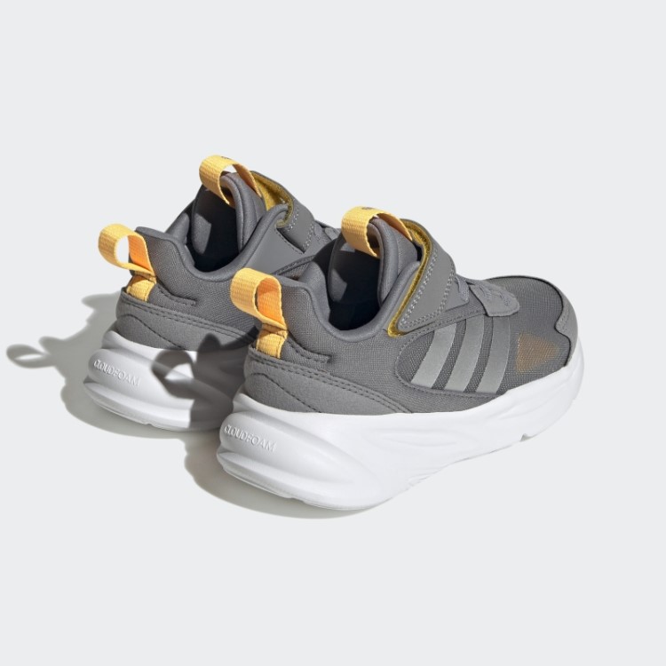 Tênis Ozelle Estilo De Vida De Corrida Com Tira Superior Em Renda Elástica Cinza Adidas