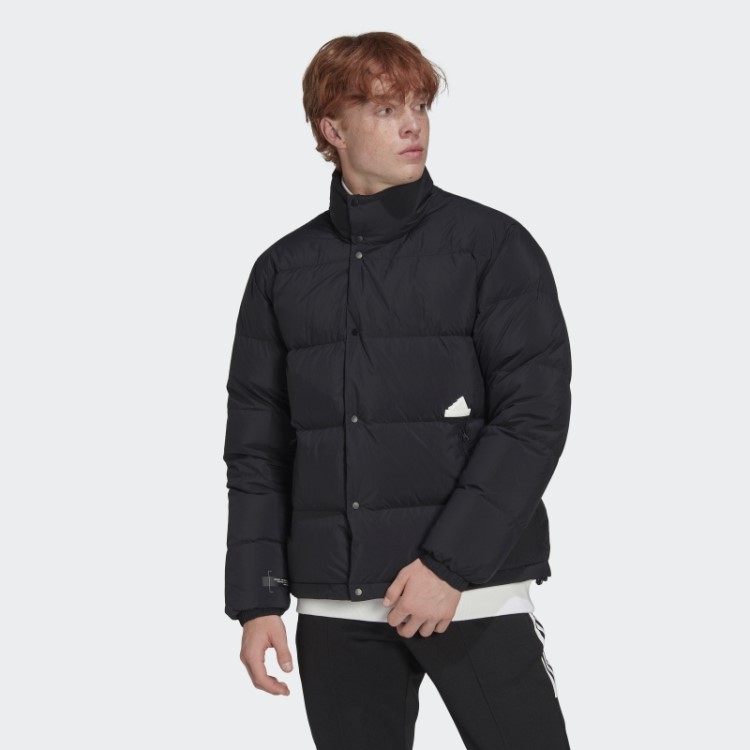 Jaqueta Puffer Adidas Preta