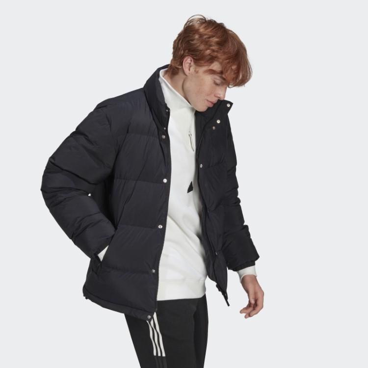 Jaqueta Puffer Adidas Preta