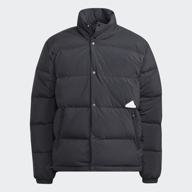 Jaqueta Puffer Adidas Preta