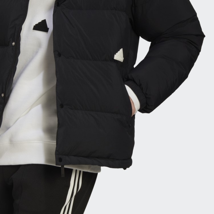 Jaqueta Puffer Adidas Preta