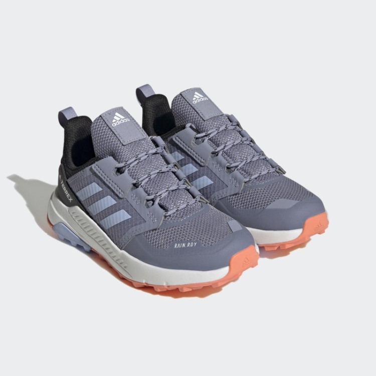 Tênis De Caminhada Terrex Violeta Prateado Rain.rdy Adidas