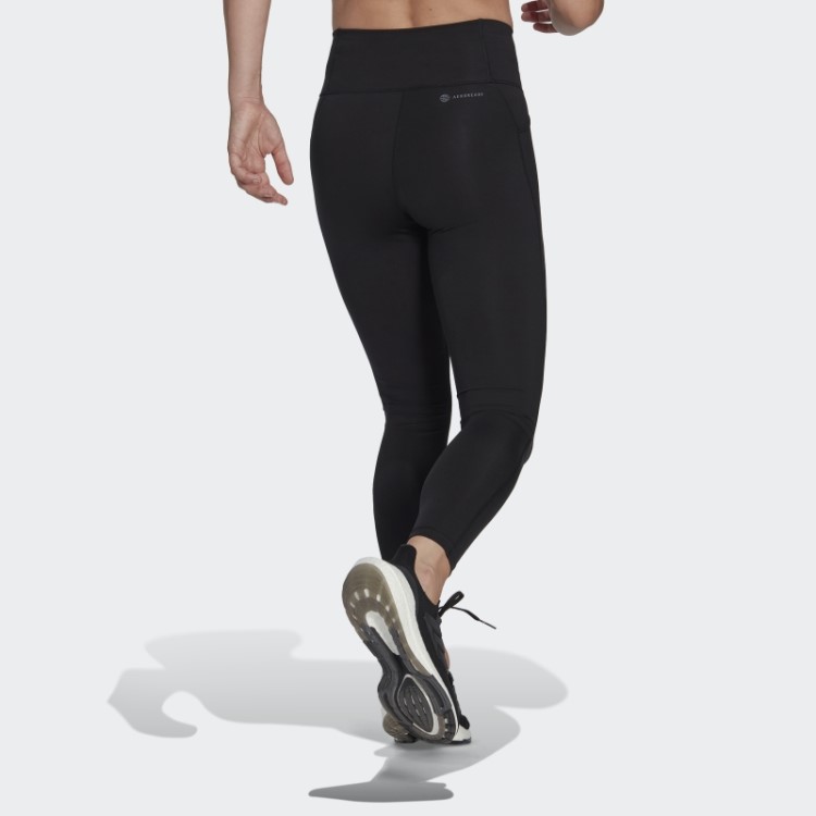 Legging Preta Essencial Para Corrida 7/8 Adidas