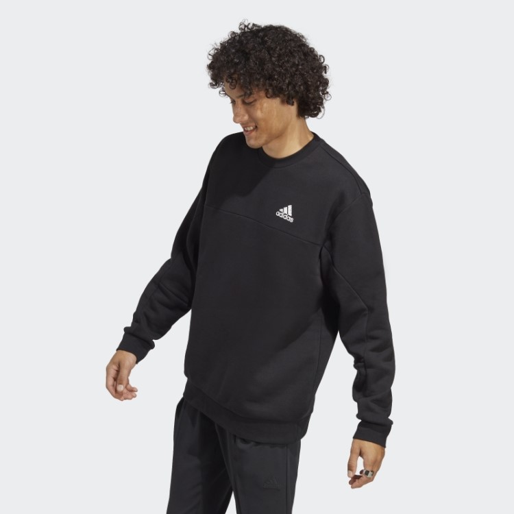 Distintivo De Lã Do Estádio Adidas Preto Do Moletom Esportivo