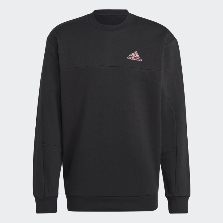 Distintivo De Lã Do Estádio Adidas Preto Do Moletom Esportivo
