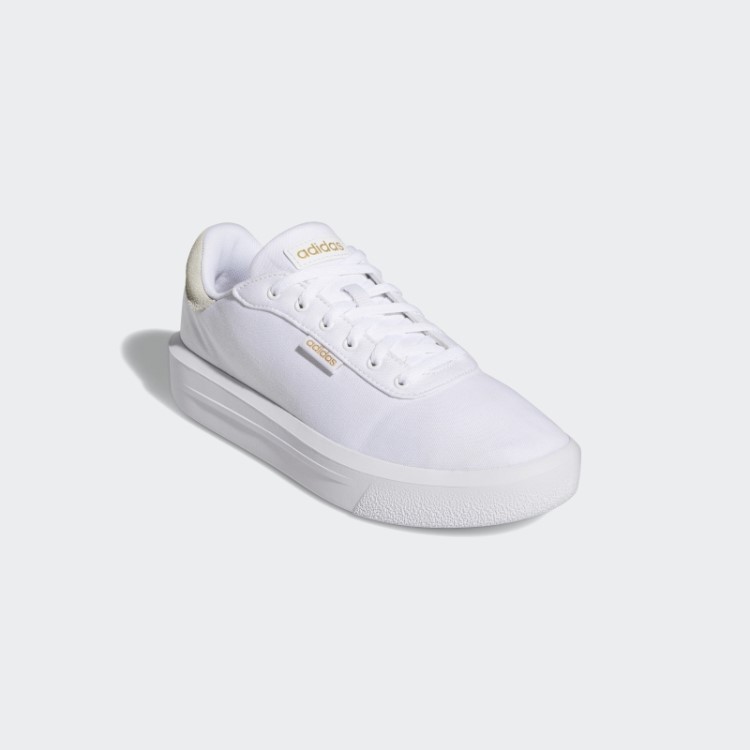Tênis Adidas Plataforma Cln Branco