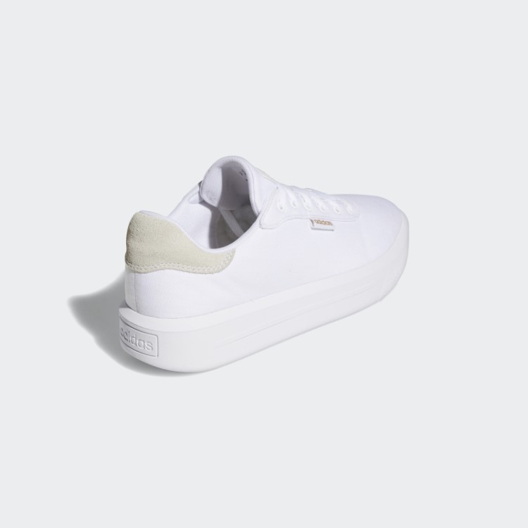 Tênis Adidas Plataforma Cln Branco