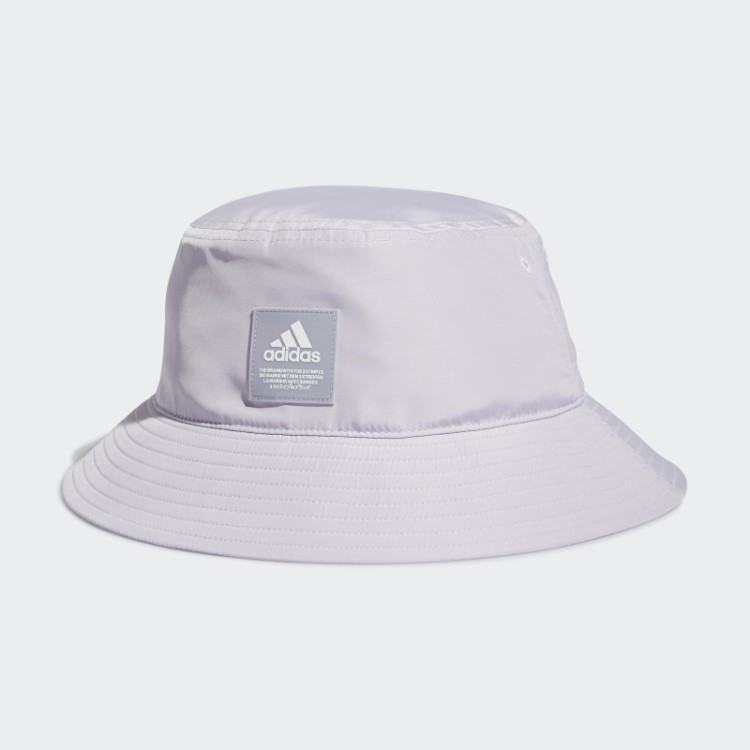 Chapéu Bucket Dobrável Prateado Adidas