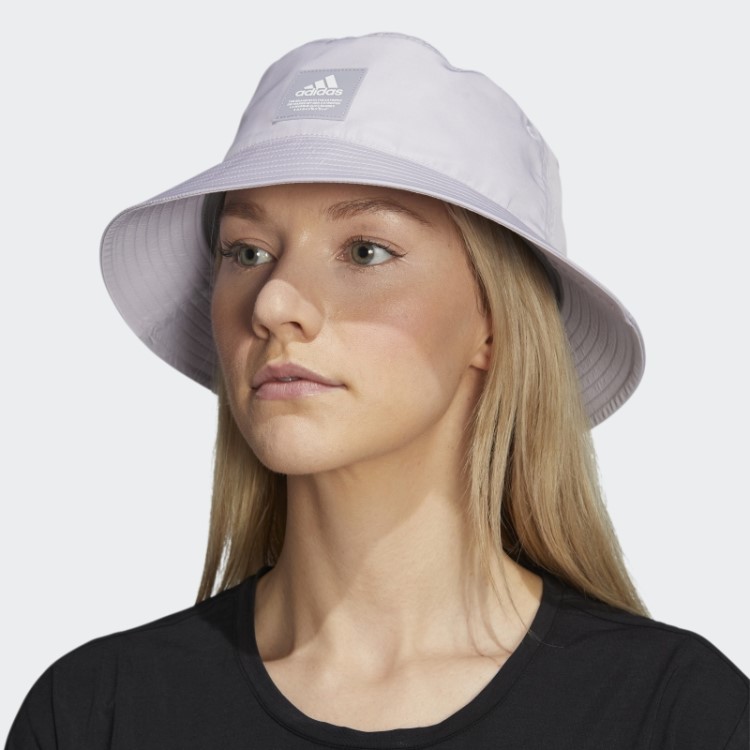 Chapéu Bucket Dobrável Prateado Adidas