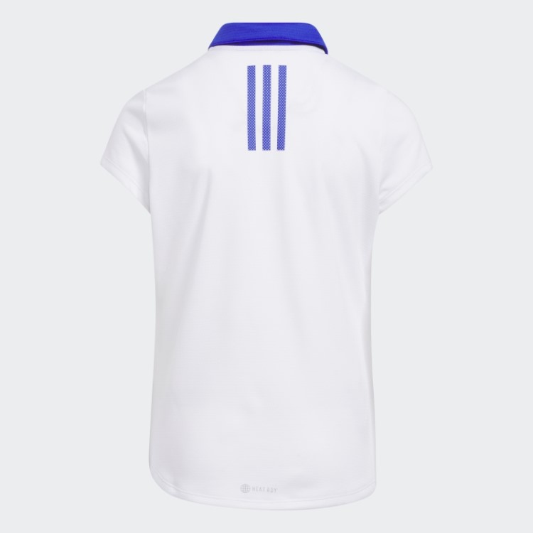 Camisa Pólo Branca Adidas Heat.rdy