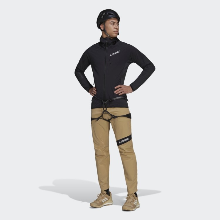 Jaqueta Techrock Flooce Wind Com Capuz Preto Adidas