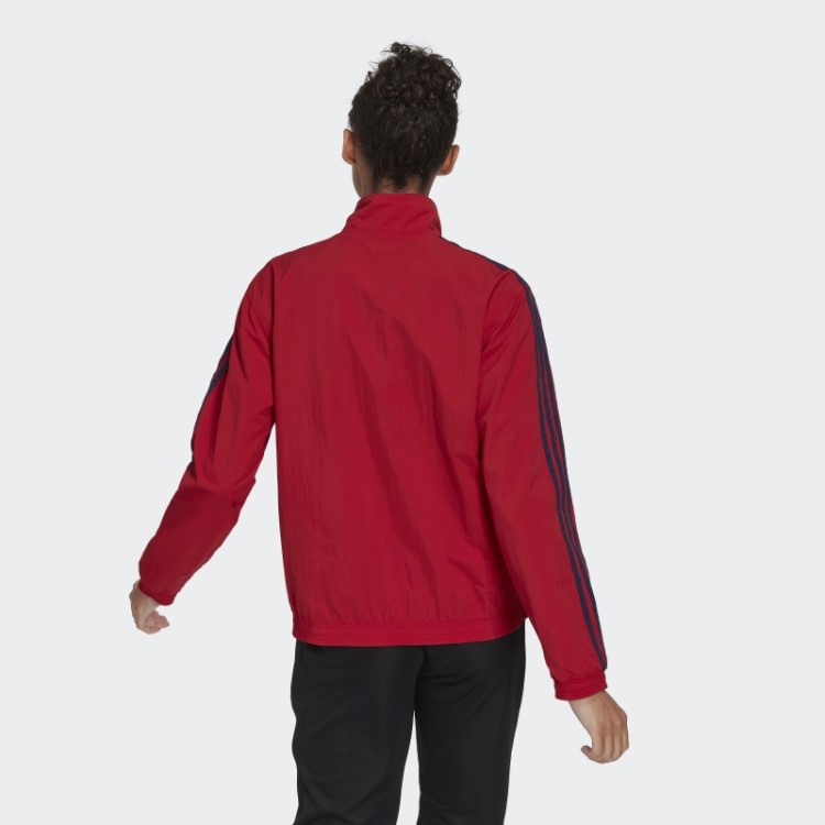 Jaqueta Hino Da Espanha Vermelho Adidas