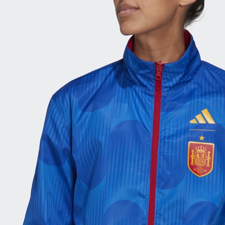 Jaqueta Hino Da Espanha Vermelho Adidas
