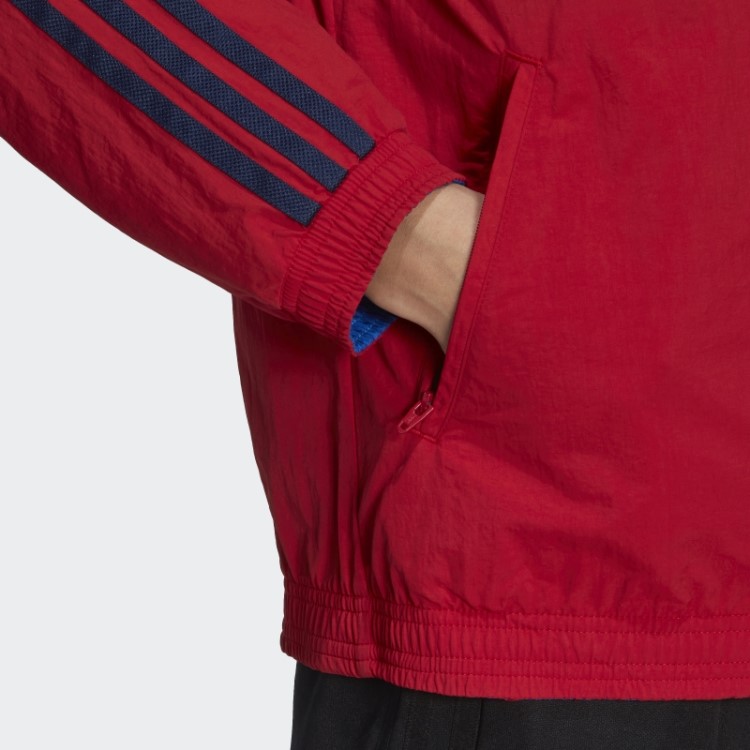 Jaqueta Hino Da Espanha Vermelho Adidas