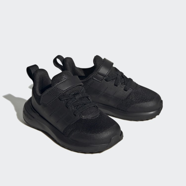 Adidas Fortarun 2.0 Cloudfoam Sapatos De Renda Elástica Carbono Quente