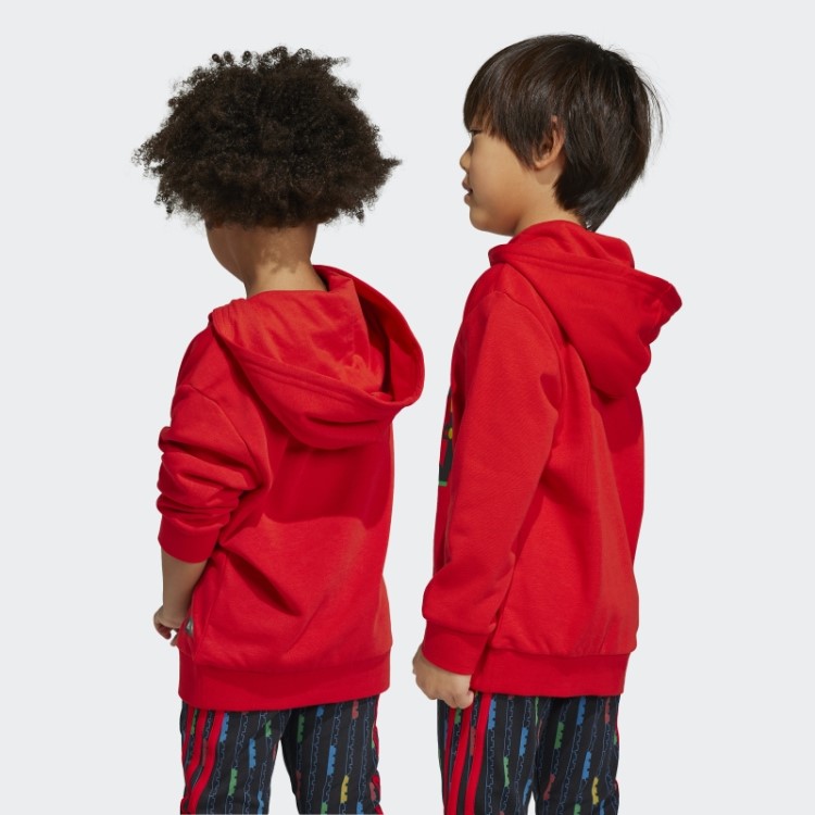 Moletom Vermelho Fashion Adidas X Classic Lego