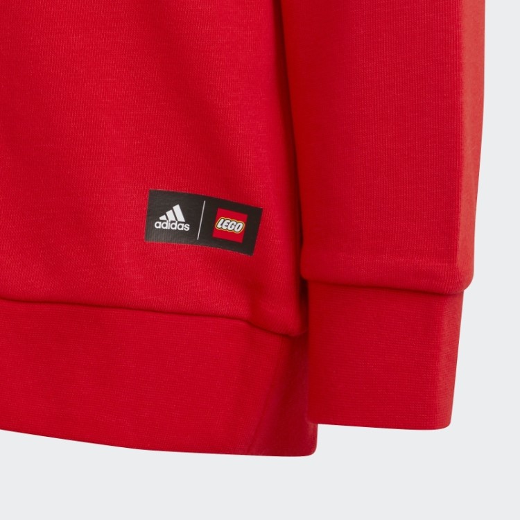 Moletom Vermelho Fashion Adidas X Classic Lego