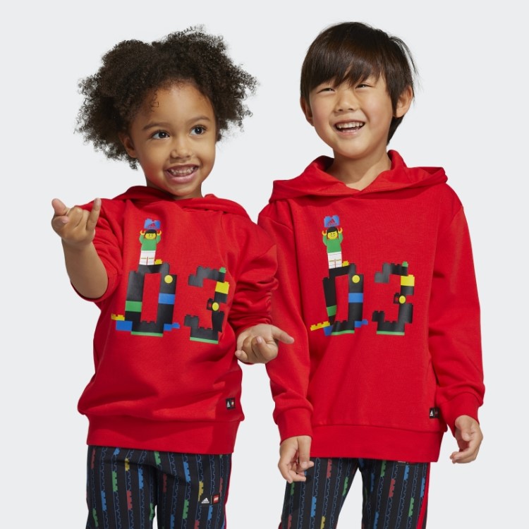 Moletom Vermelho Adidas X Classic Lego Quente