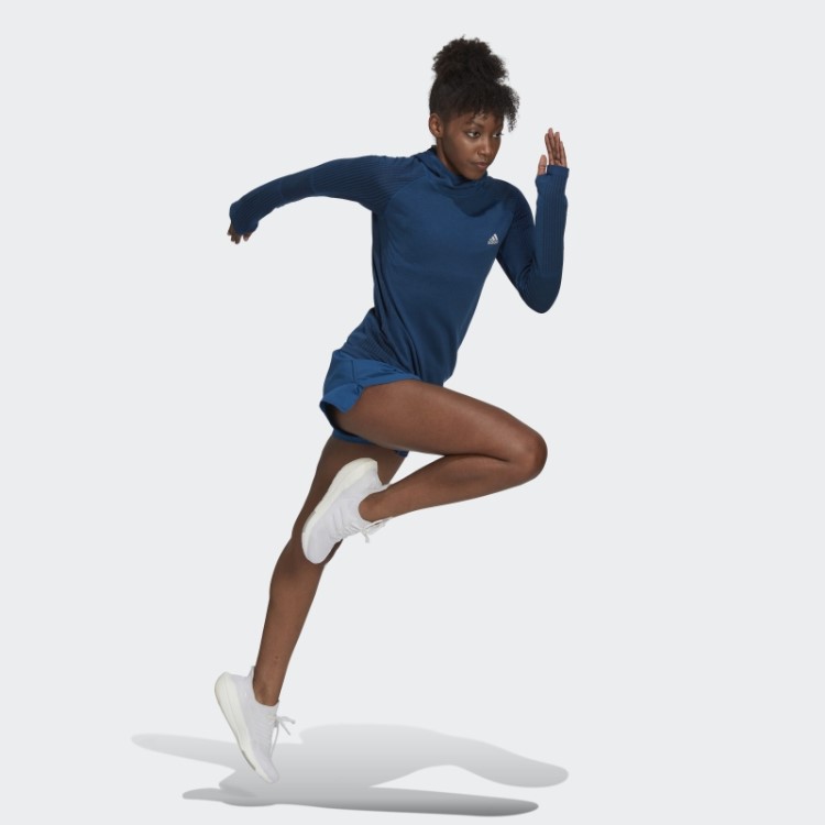 Bermuda De Corrida Marinho Adidas X-city