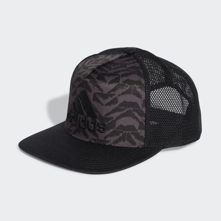 Boné Trucker Preto Adidas Snapback