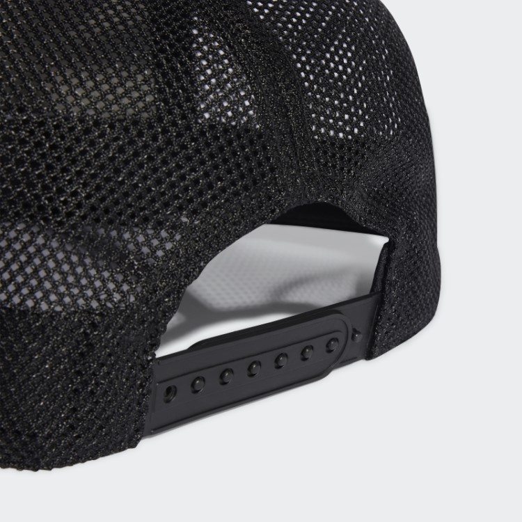 Boné Trucker Preto Adidas Snapback