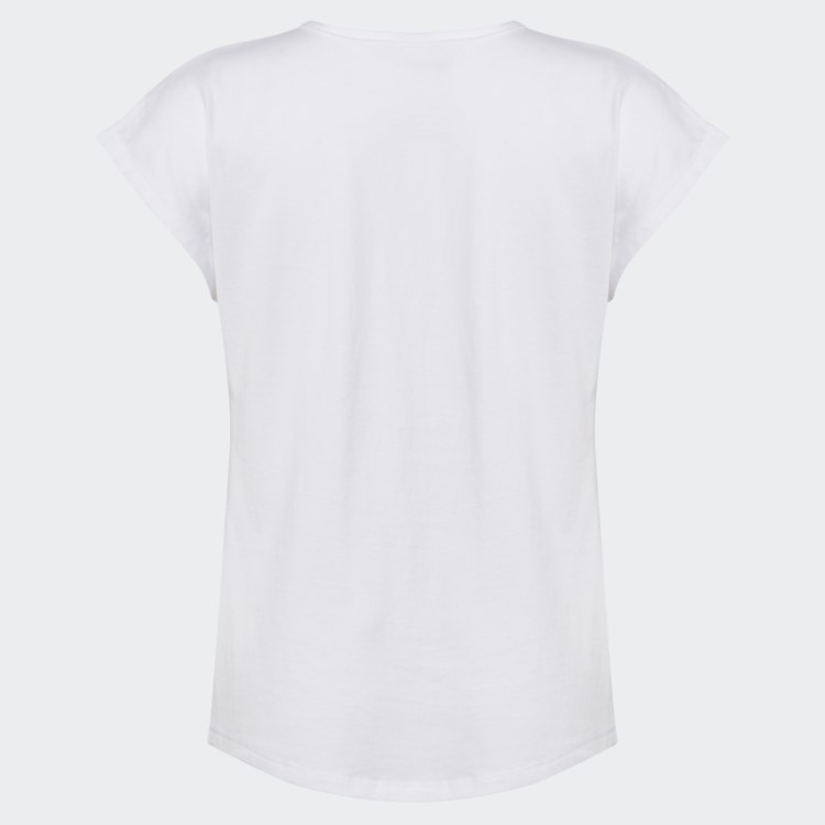 Camiseta Manga Curta Adidas Branca