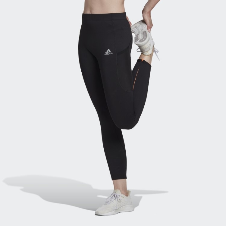 Leggings Longas Para Corrida De Inverno Fastimpact Cold.rdy Preto Adidas