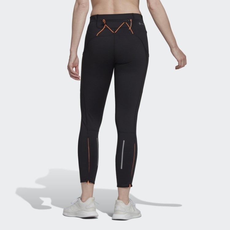Leggings Longas Para Corrida De Inverno Fastimpact Cold.rdy Preto Adidas