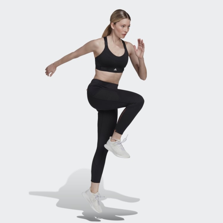 Leggings Longas Para Corrida De Inverno Fastimpact Cold.rdy Preto Adidas