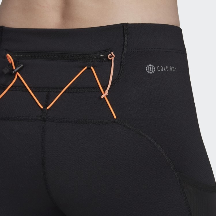 Leggings Longas Para Corrida De Inverno Fastimpact Cold.rdy Preto Adidas