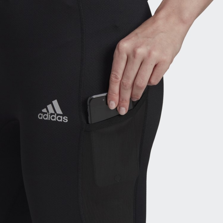 Leggings Longas Para Corrida De Inverno Fastimpact Cold.rdy Preto Adidas