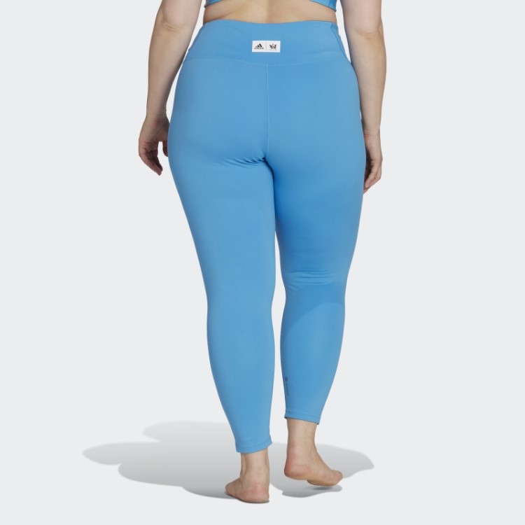 Legging Azul Adidas Thebe Magugu 7/8 (tamanho Grande)