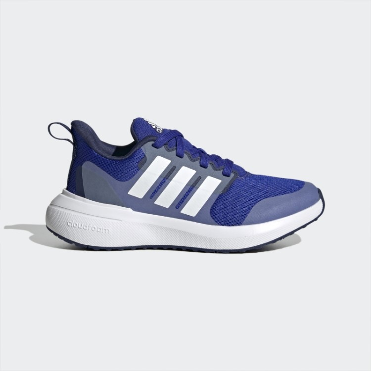 Sapato De Renda Fortarun 2.0 Cloudfoam Azul Adidas