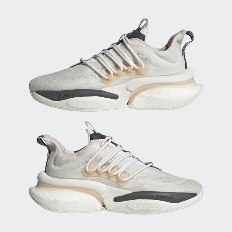 Tênis Adidas Alphaboost V1 Com Impulso Sustentável Quartzo