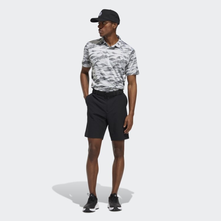 Camisa Polo Com Estampa De Horizonte Verde Adidas