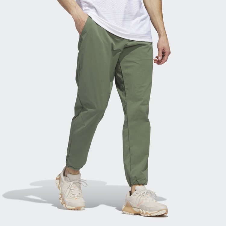 Calças De Treino De Golfe Adidas Verde Natural S10 Adicross
