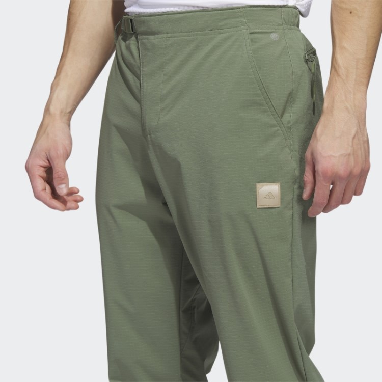 Calças De Treino De Golfe Adidas Verde Natural S10 Adicross