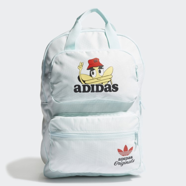 Mochila Bidirecional Divertida Azul Adidas Trefoil