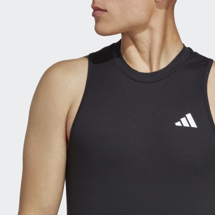 Adidas Train Essentials Camiseta Sem Manga FeelReady Training Preta