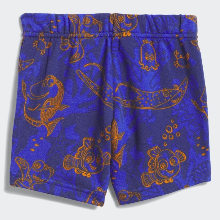 Conjunto De Camiseta Adidas Bahia Laranja Encontrando Nemo