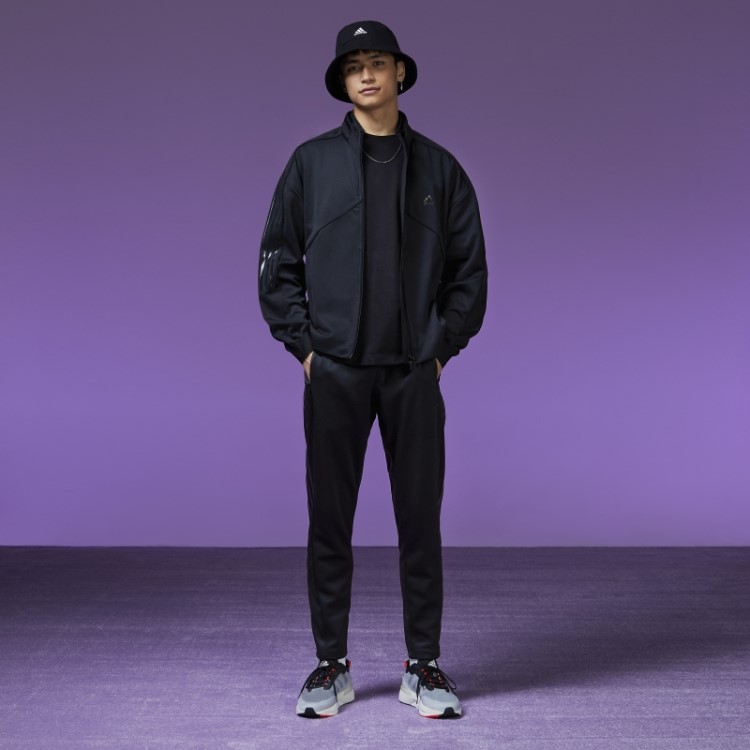 Calça De Trilha Avançada Adidas Tiro Suit-up Black Fashion