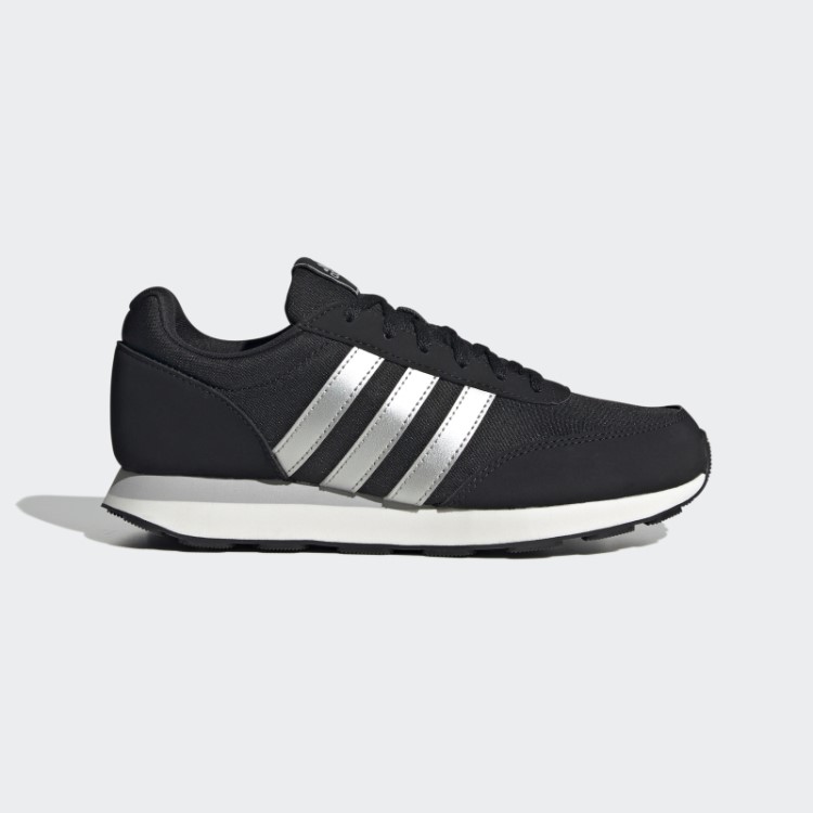 Tênis De Corrida Estilo De Vida Adidas Run 60s 3.0 Preto