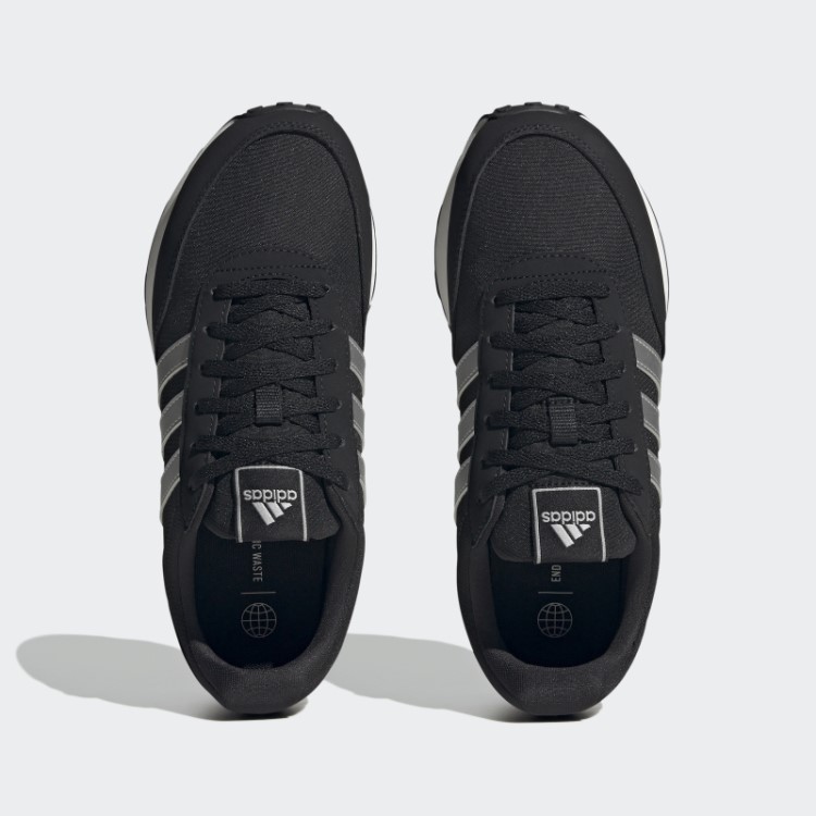 Tênis De Corrida Estilo De Vida Adidas Run 60s 3.0 Preto