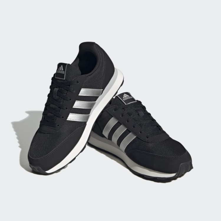 Tênis De Corrida Estilo De Vida Adidas Run 60s 3.0 Preto