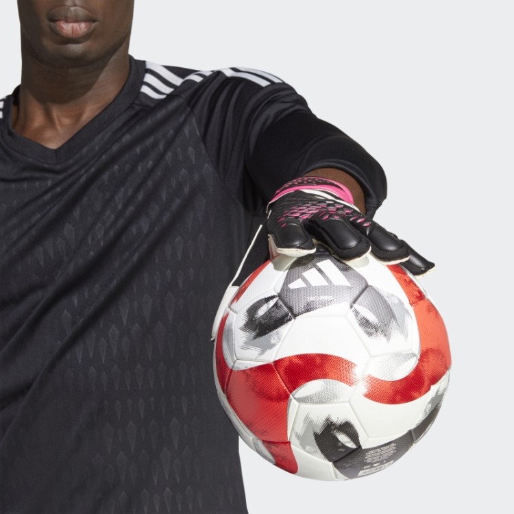 Luvas Pretas De Goleiro Jogo Predador Adidas